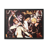 Anime Death Note Canvas Framed Art Print