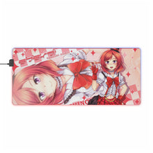 Load image into Gallery viewer, Love Live! Maki Nishikino RGB LED Mouse Pad (Desk Mat)
