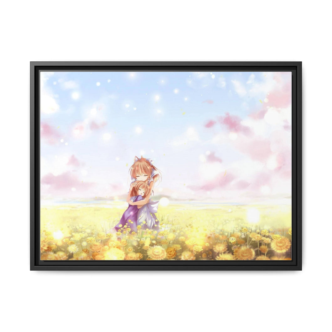 Anime Clannad Canvas Framed Art Print