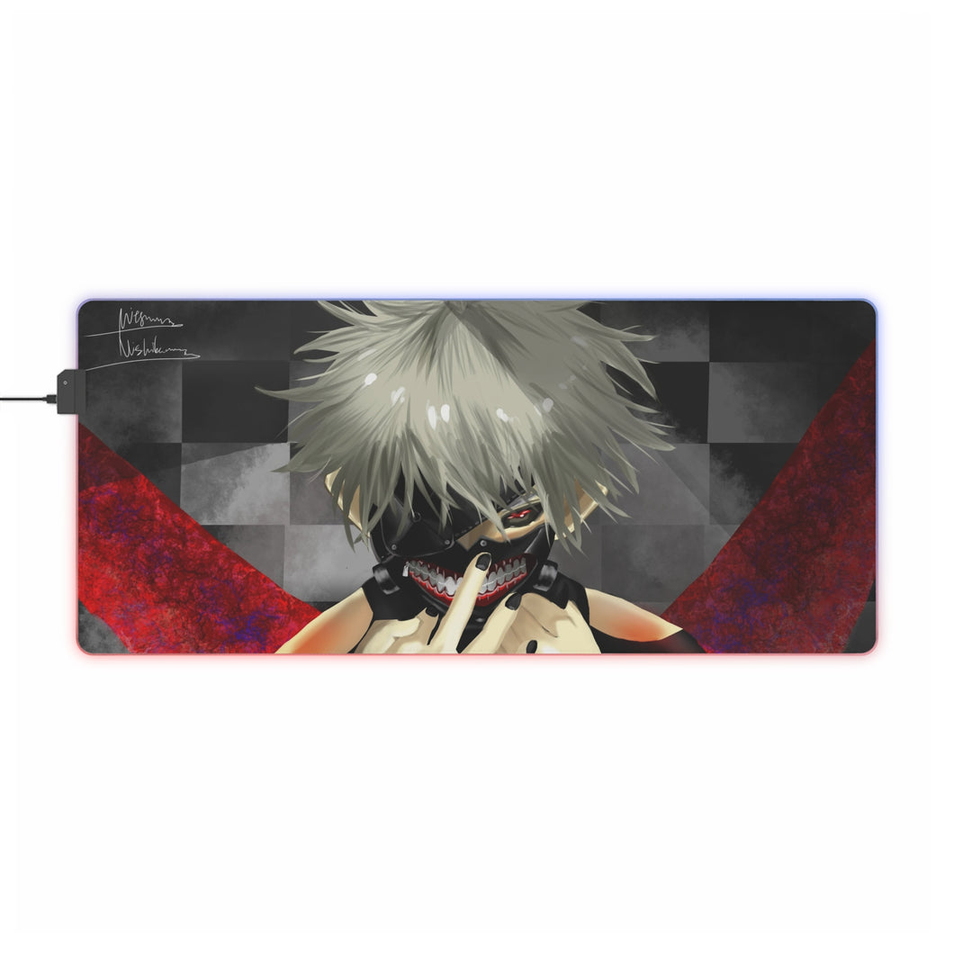 Anime Tokyo Ghoul RGB LED Mouse Pad (Desk Mat)
