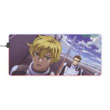 Load image into Gallery viewer, Anime Mobile Suit Gundam 00 RGB LED Mouse Pad (Desk Mat)
