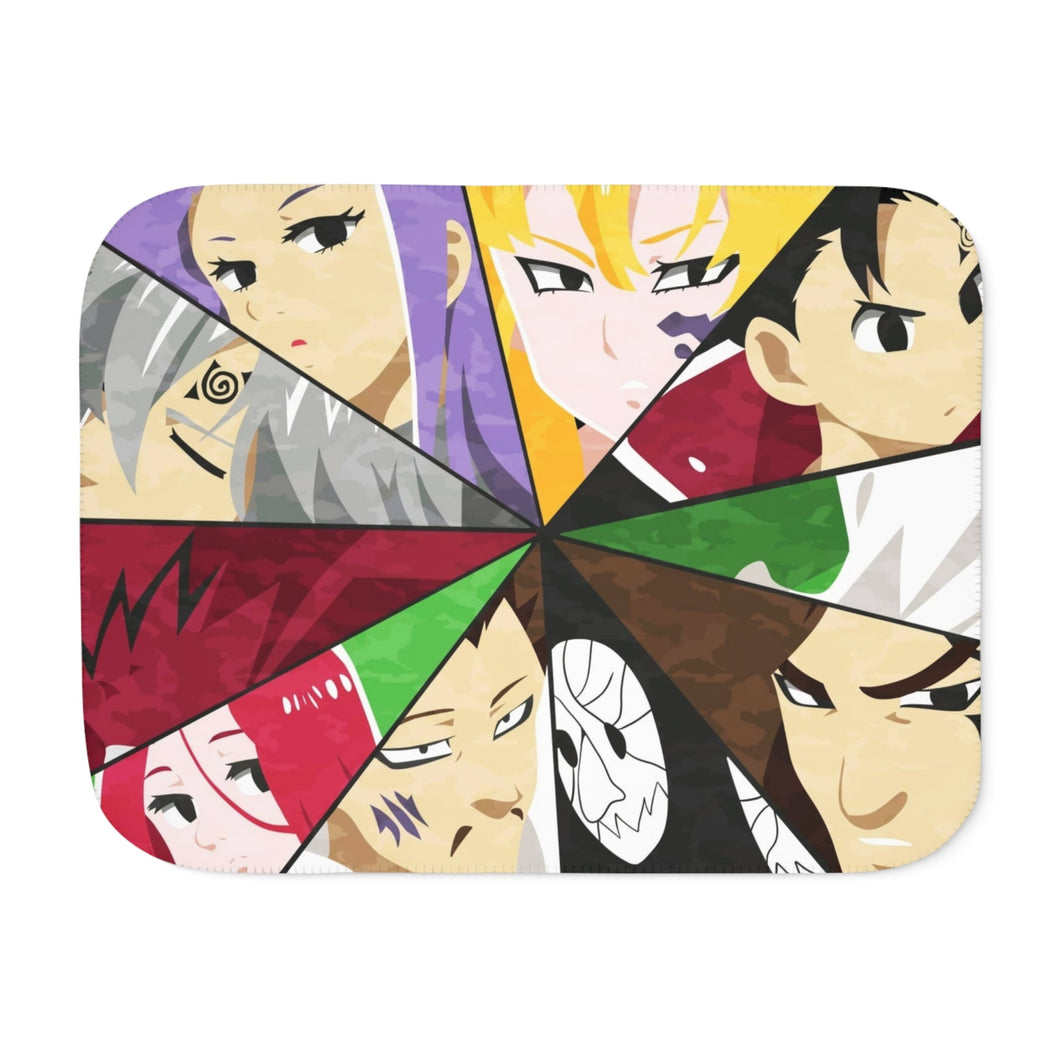 Nanatsu no Taizai - The Ten Commandments Sherpa Blanket