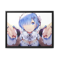 Anime Re:ZERO -Starting Life in Another World- Canvas Framed Art Print