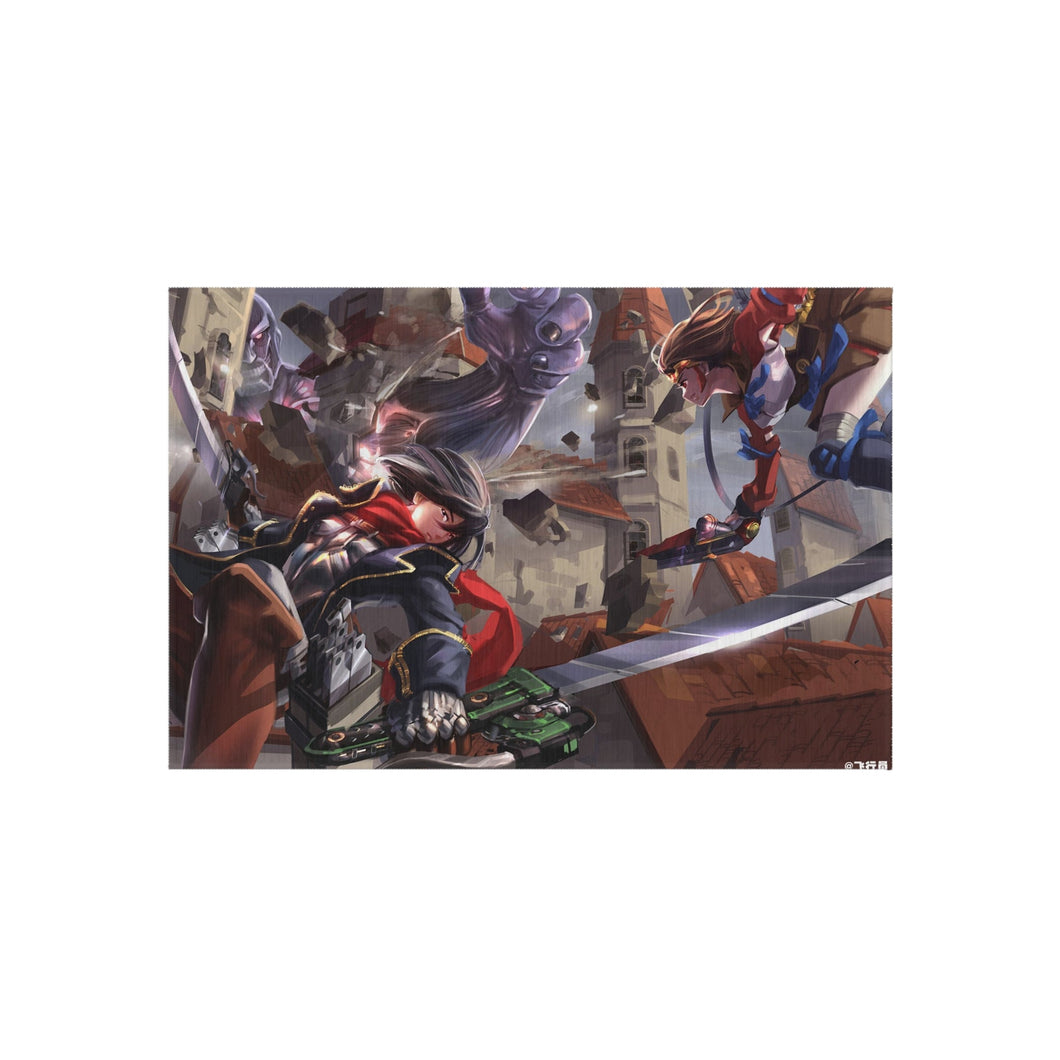 Anime Crossover Rug