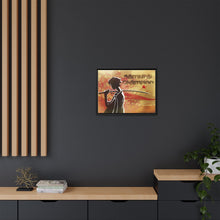 Load image into Gallery viewer, Anime Samurai Champloor Canvas Framed Art Print
