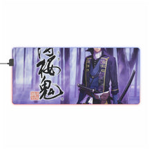 Load image into Gallery viewer, Hakuouki Shinsengumi Kitan RGB LED Mouse Pad (Desk Mat)

