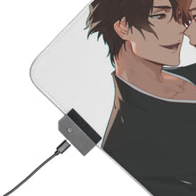 Load image into Gallery viewer, Sōsuke Aizen &amp; Ichigo Kurosaki RGB LED Mouse Pad (Desk Mat)
