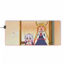 Load image into Gallery viewer, Miss Kobayashi&#39;s Dragon Maid Kanna Kamui, Kobayashi San Chi No Maid Dragon, Tohru RGB LED Mouse Pad (Desk Mat)
