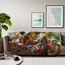 Load image into Gallery viewer, Anime Dragon Ball Z Sherpa Blanket
