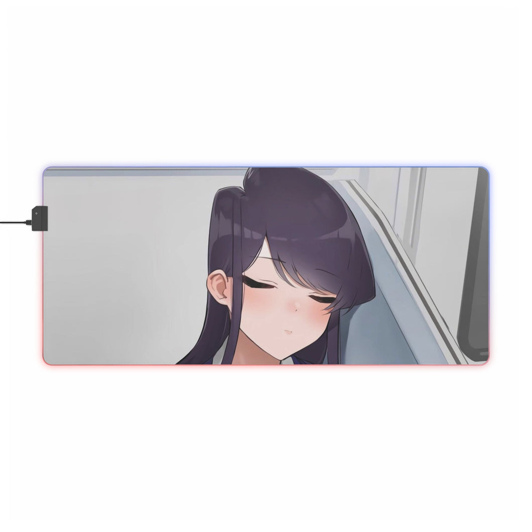 Komi Can't Communicate Komi Shouko RGB LED Mouse Pad (Desk Mat)