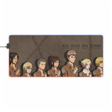 Load image into Gallery viewer, Anime Attack On Titan RGB LED Mouse Pad (Desk Mat)
