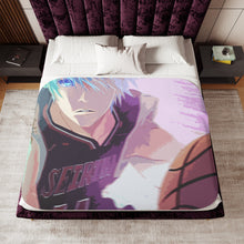 Load image into Gallery viewer, Kuroko&#39;s Basketball Tetsuya Kuroko Sherpa Blanket
