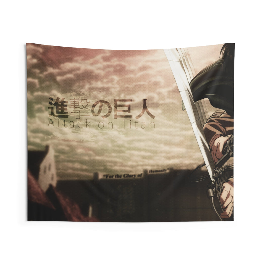 Anime Attack On Titan Indoor Wall Tapestry