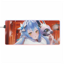 Load image into Gallery viewer, Yukihana Lamy RGB LED Mouse Pad (Desk Mat)
