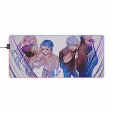 Load image into Gallery viewer, Suguru Geto Satoru Gojo and Yuki Tsukumo RGB LED Mouse Pad (Desk Mat)
