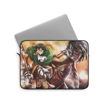 Load image into Gallery viewer, Levi and Eren (Titan) Laptop Sleeve
