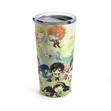 Load image into Gallery viewer, Fairy Tail Natsu Dragneel, Erza Scarlet, Lucy Heartfilia, Happy, Wendy Marvell Tumbler 20oz
