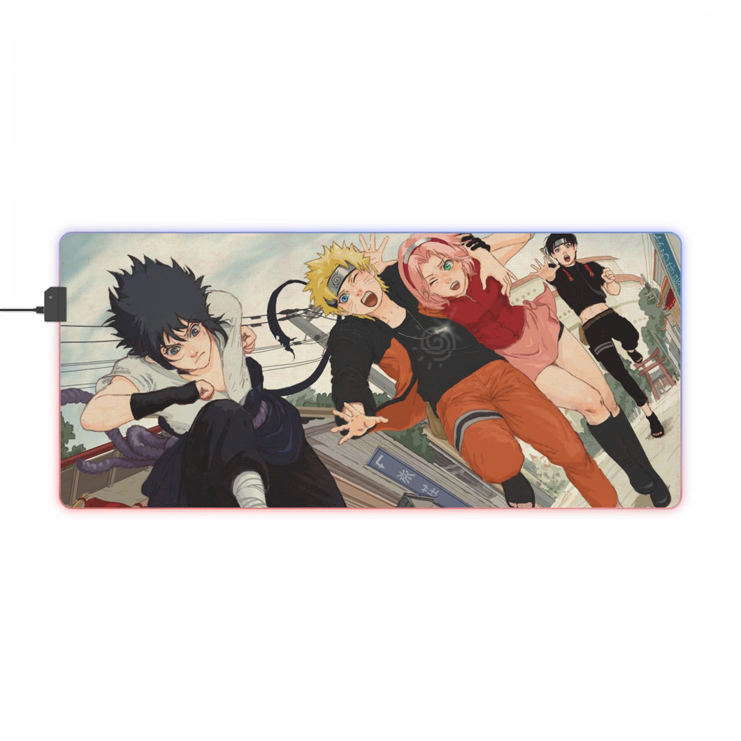 Anime Naruto RGB LED Mouse Pad (Desk Mat)
