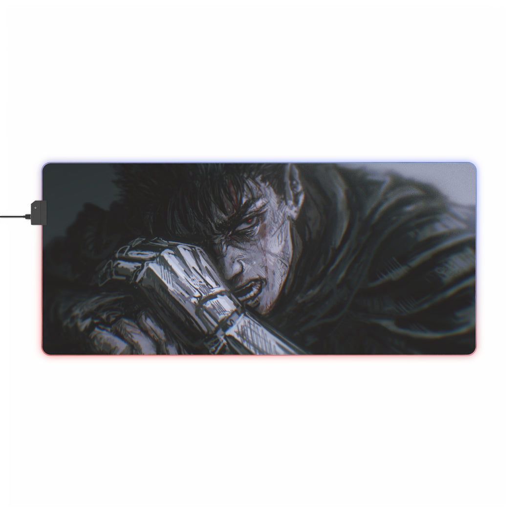 Anime Berserk RGB LED Mouse Pad (Desk Mat)