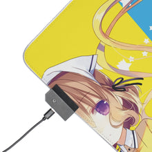 Load image into Gallery viewer, Blend S Maika Sakuranomiya, Kaho Hinata, Mafuyu Hoshikawa RGB LED Mouse Pad (Desk Mat)
