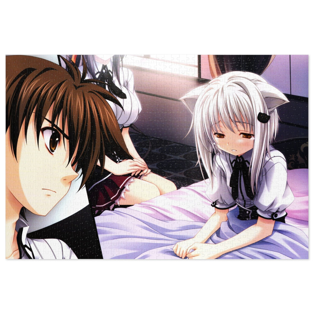 High School DxD Akeno Himejima, Issei Hyoudou, Koneko Toujou Jigsaw Puzzle