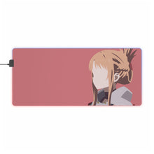 Load image into Gallery viewer, Asuna Yuuki from Sword Art Online: Alicization for Dekstop RGB LED Mouse Pad (Desk Mat)
