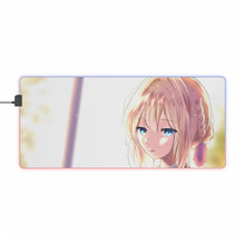 Load image into Gallery viewer, Violet Evergarden RGB LED Mouse Pad (Desk Mat)
