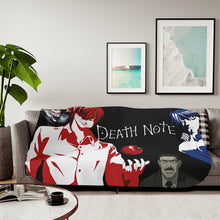 Load image into Gallery viewer, Anime Death Note Sherpa Blanket
