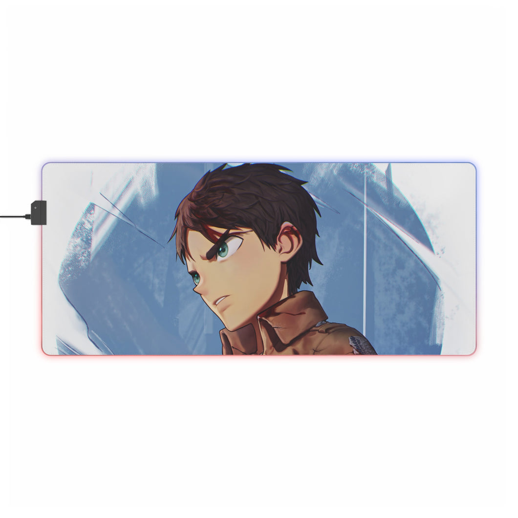 Anime Attack On Titan RGB LED Mouse Pad (Desk Mat)