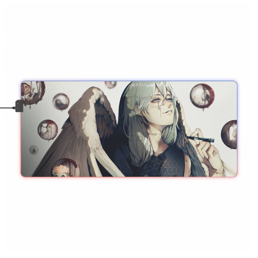 Mahito (Jujutsu Kaisen) RGB LED Mouse Pad (Desk Mat)