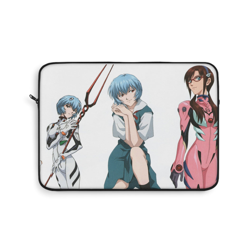 Neon Genesis Evangelion Shinji Ikari, Rei Ayanami Laptop Sleeve