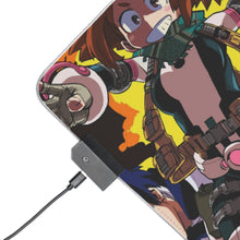 Load image into Gallery viewer, My Hero Academia Izuku Midoriya, Katsuki Bakugou, Tenya Iida, Tsuyu Asui RGB LED Mouse Pad (Desk Mat)
