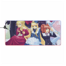 Load image into Gallery viewer, Anime Alice In Wonderland RGB LED Mouse Pad (Desk Mat)
