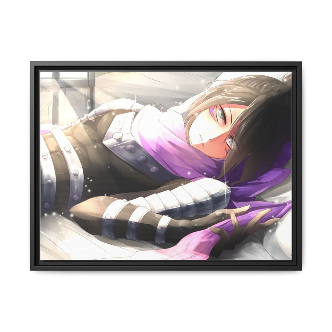 Sonic Canvas Framed Art Print