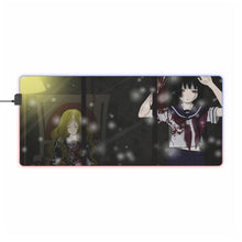 Load image into Gallery viewer, Jigoku Shōjo RGB LED Mouse Pad (Desk Mat)
