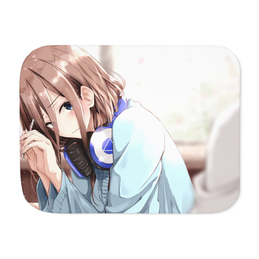 The Quintessential Quintuplets Miku Nakano Sherpa Blanket