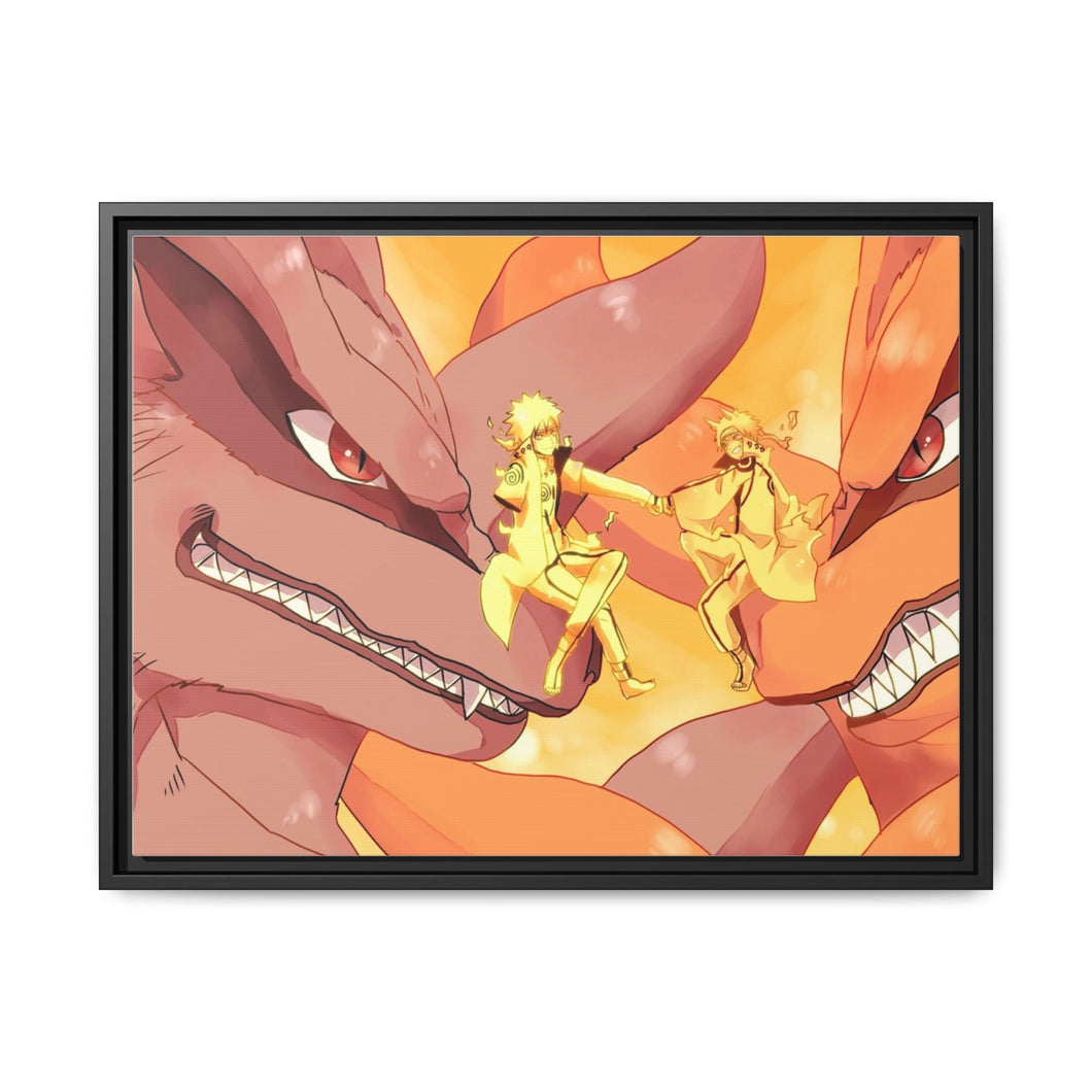 Anime Naruto Canvas Framed Art Print