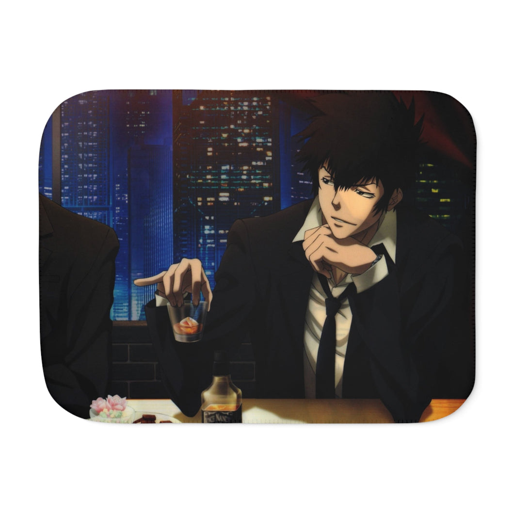 Psycho-Pass Nobuchika Ginoza Sherpa Blanket