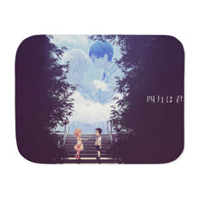 Load image into Gallery viewer, Anime Your Lie in April Sherpa Blanket
