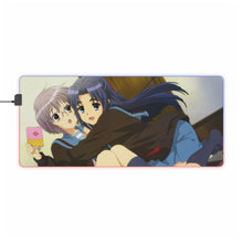 Load image into Gallery viewer, The Melancholy Of Haruhi Suzumiya RGB LED Mouse Pad (Desk Mat)
