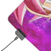 Load image into Gallery viewer, Super Saiyan Rose RGB LED Mouse Pad (Desk Mat)
