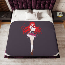 Load image into Gallery viewer, High School DxD Rias Gremory Sherpa Blanket
