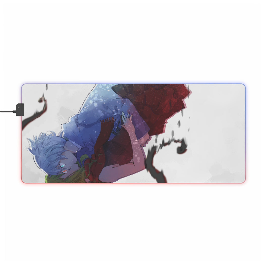Nagisa and Kaede RGB LED Mouse Pad (Desk Mat)