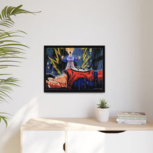 Load image into Gallery viewer, Future Trunks goes Super Saiyan Canvas Framed Art Print
