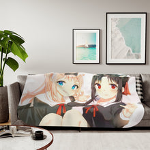 Load image into Gallery viewer, Anime Kaguya-sama: Love is War Sherpa Blanket
