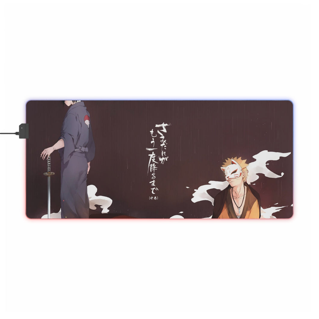 Anime Naruto RGB LED Mouse Pad (Desk Mat)