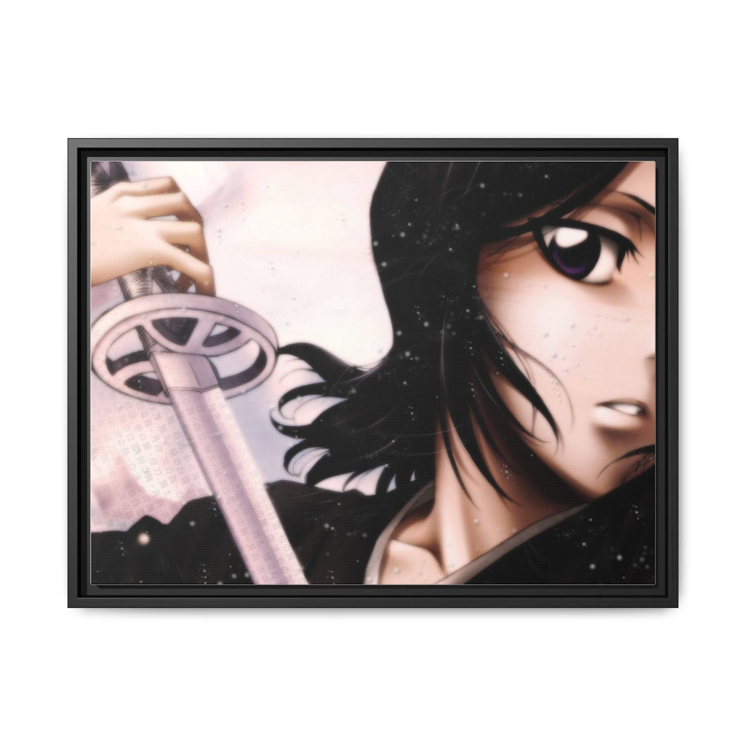 Bleach Rukia Kuchiki Canvas Framed Art Print