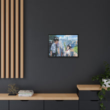 Load image into Gallery viewer, Anime Your Name. Canvas Framed Art Print
