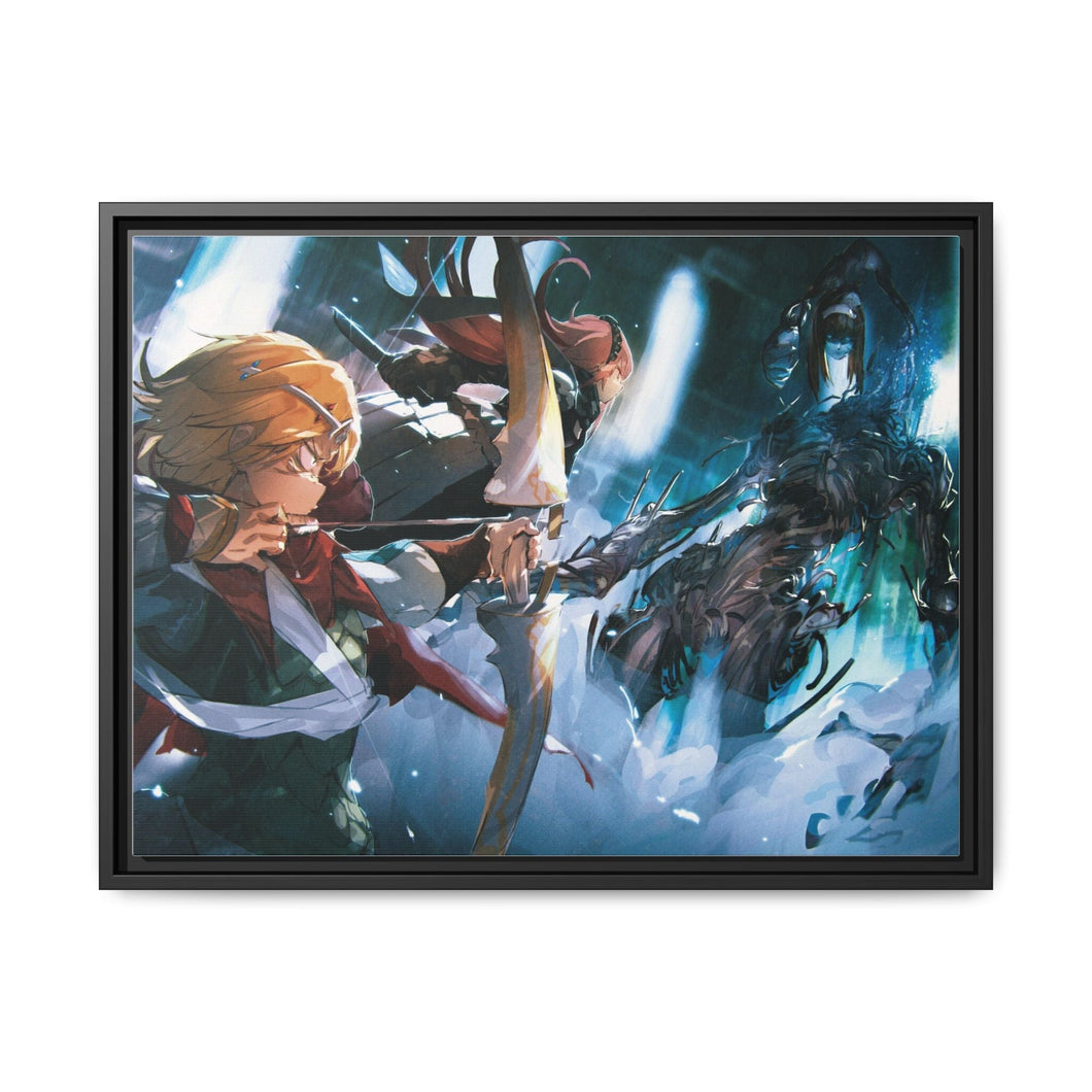 Anime Overlord Canvas Framed Art Print