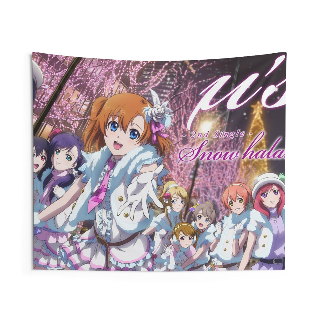 U's 2nd single- Snow Halation Indoor Wall Tapestry